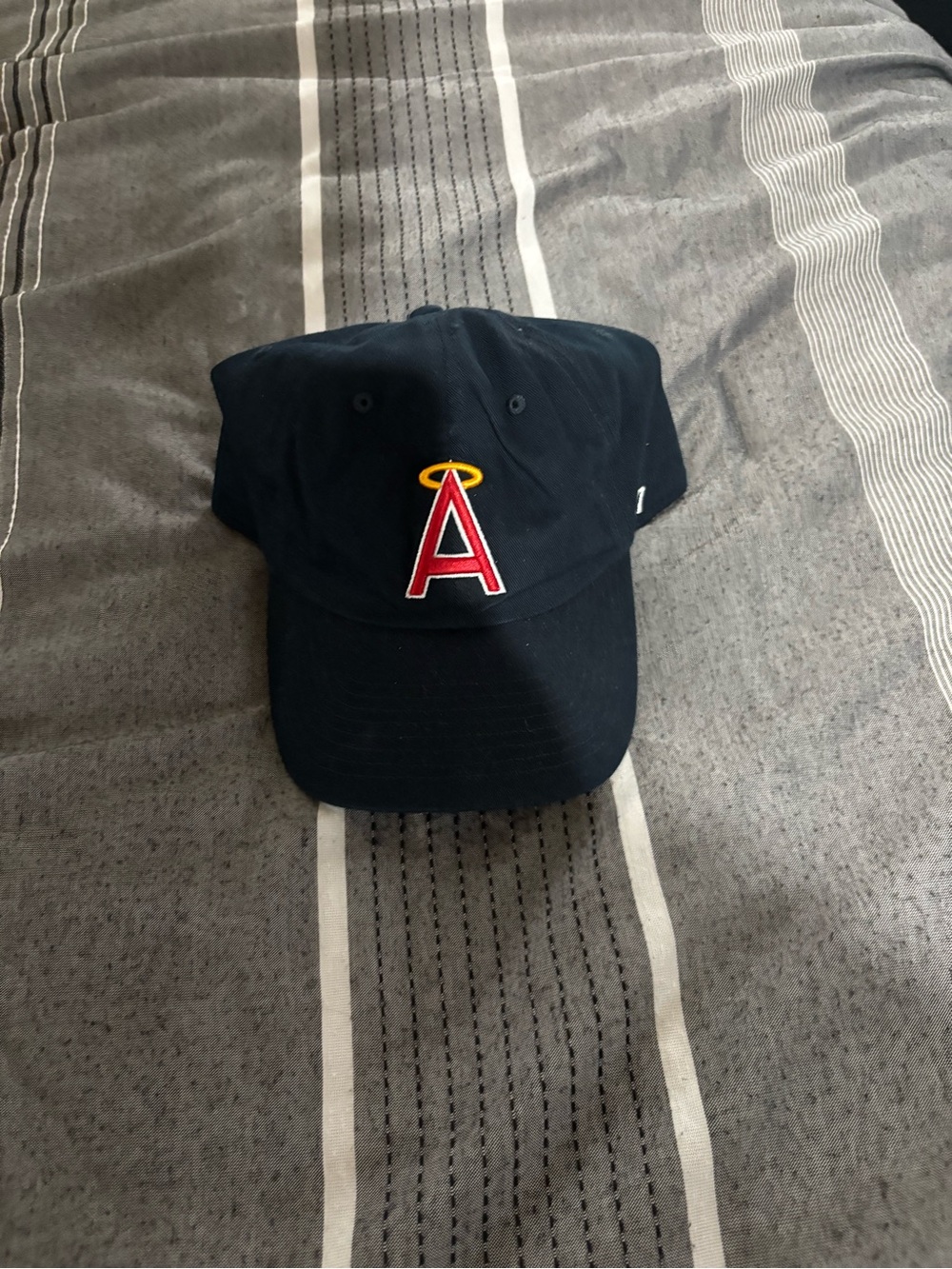 Los Angeles Angels Men’s Navy 47’ Cap with Red 'A' Logo